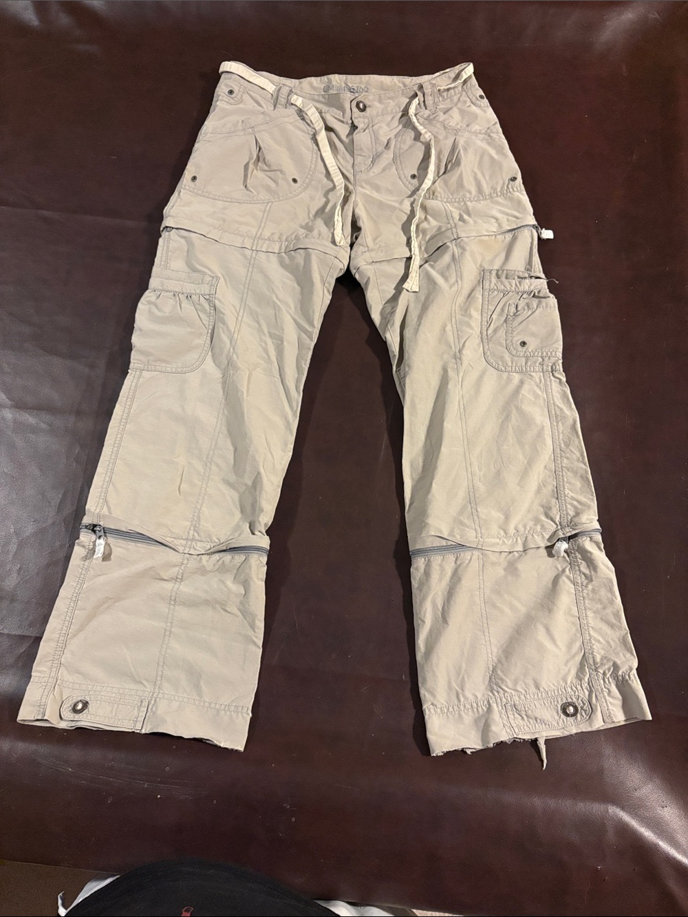 Limited Too original khaki pants can be made into shorts or capris size 18